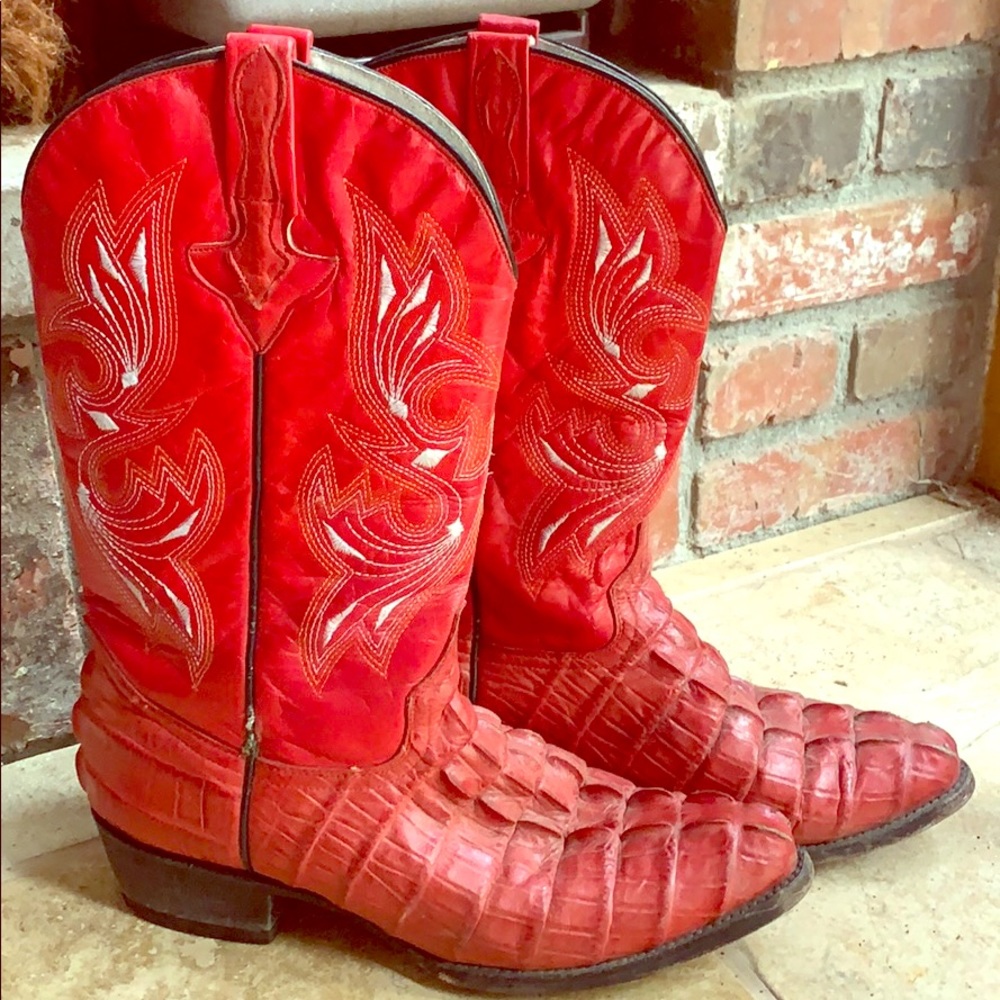 Mexicana by Old Gringo Red Cowboy Boots